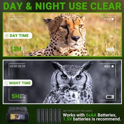 1080P Infrared Digital Night Vision Camera 5X Digital Zoom Telescope Goggles