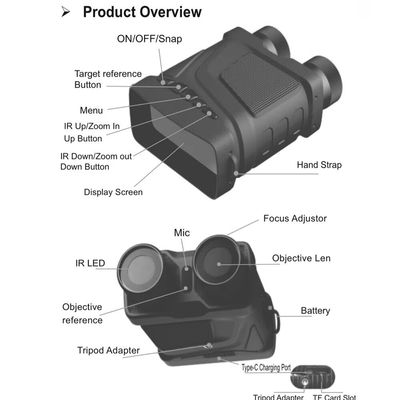 Stable Picture Video Night Vision Scope 4K N009 Night Vision For Hunt