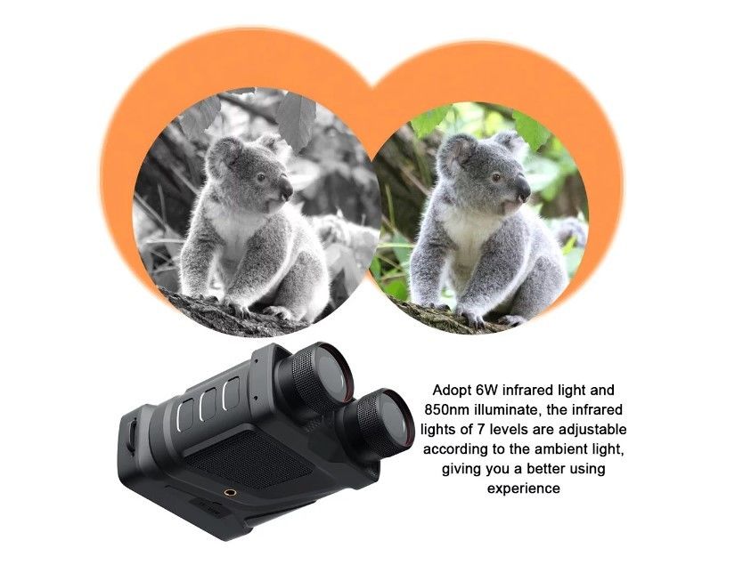 Lightweight Binocular Night Vision High Power Hunting Digital Night Vision Goggles